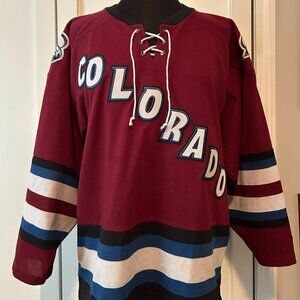 Retro NHL Colorado Avalanche Official Jersey